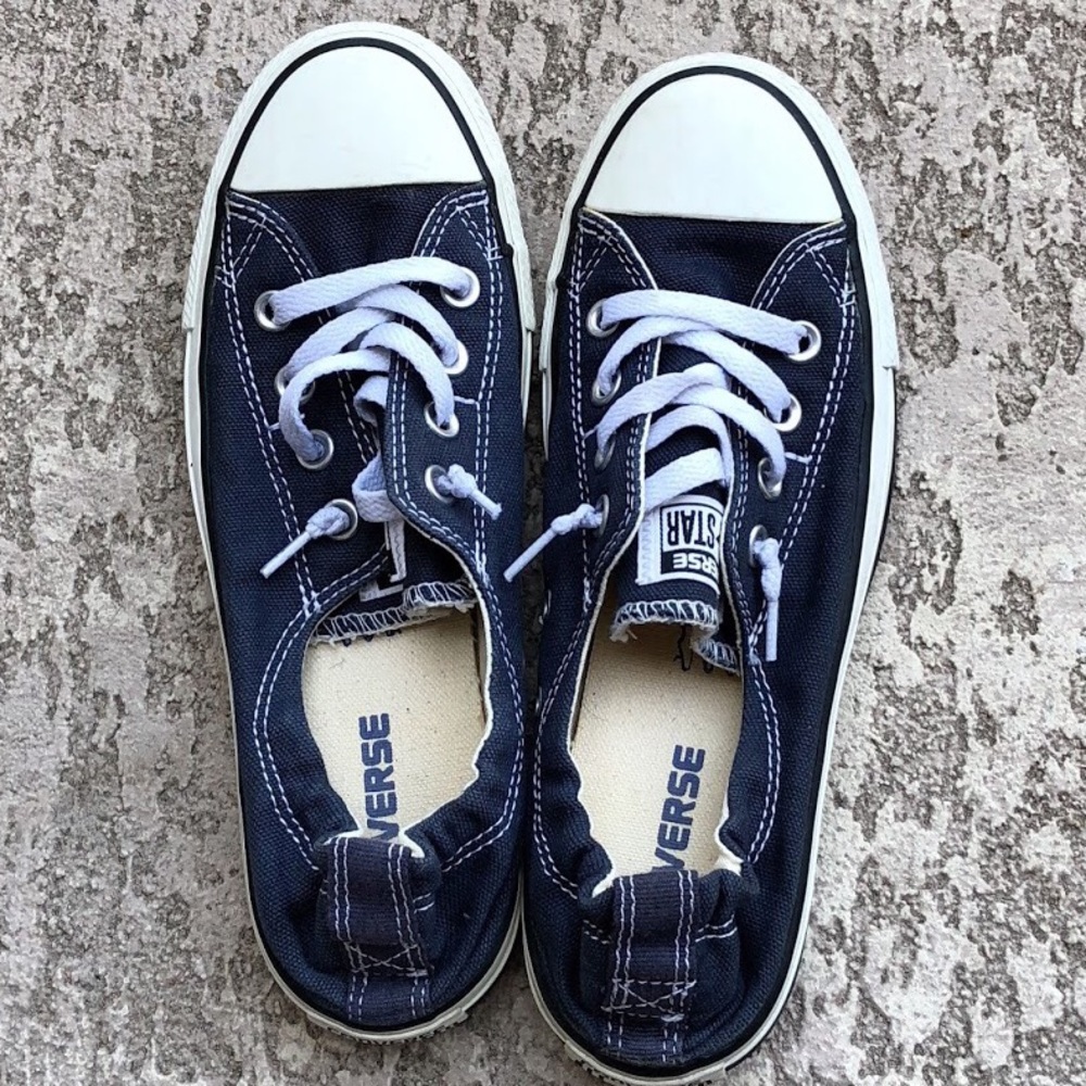 Converse Slip-ons.